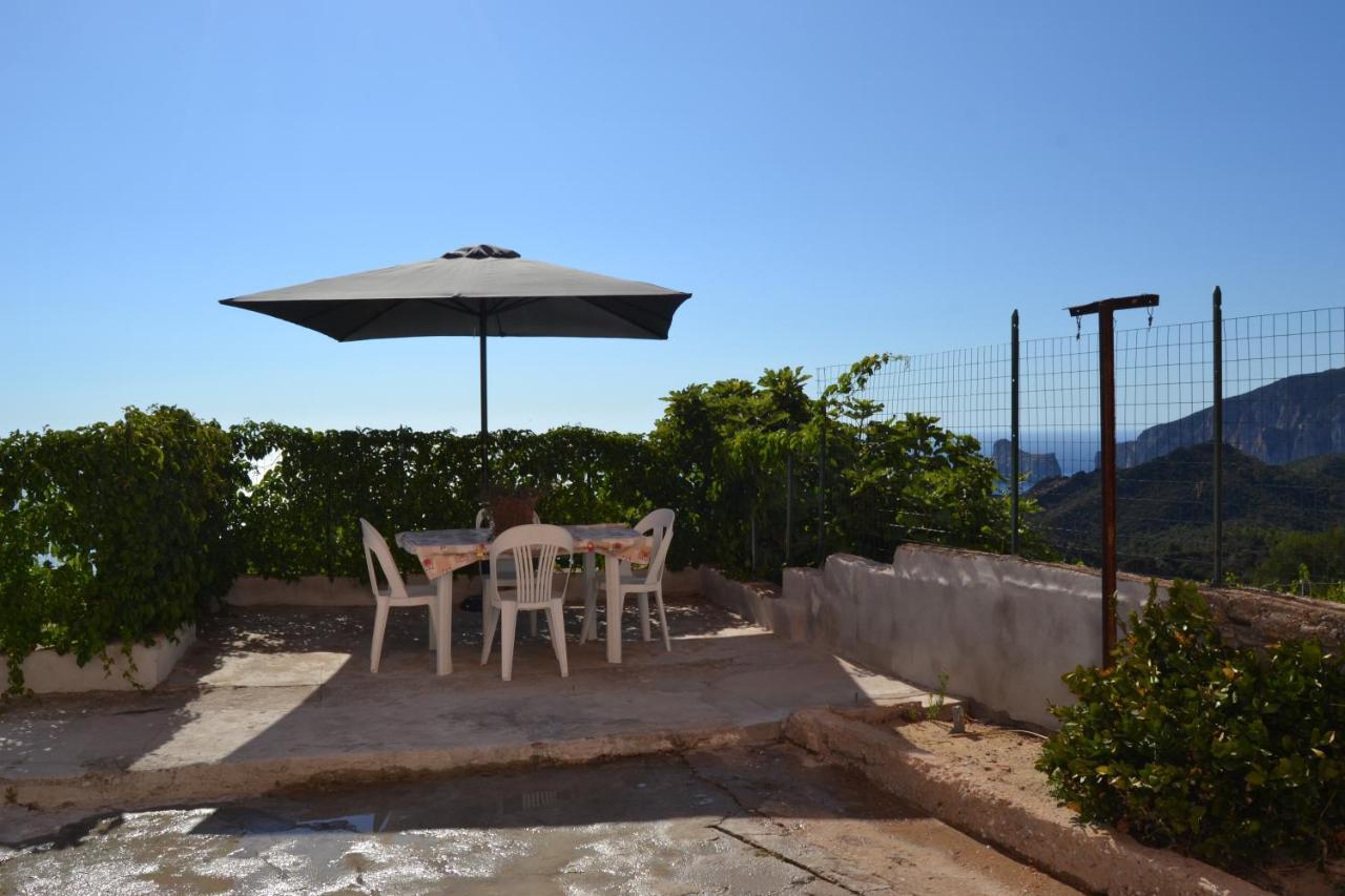 Casa Del Minatore Nebida Bagian luar foto